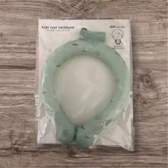 3coins Kids cool neckband ミントグリーン ネックピロー