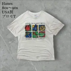 Hanes 80s後半〜90s初期 USA製 プロモーションTシャツマルチカラー