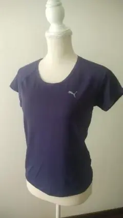 PUMA ネイビーとライトブルー Mサイズ Tシャツ 2枚セットストレッチ ヨガ