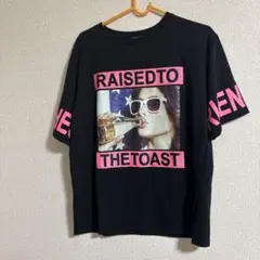 RAISED TO THE TOAST 半袖Tシャツ M
