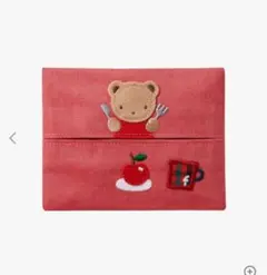 新品　familiar ファミリア　ティッシュケース　大　クマちゃん