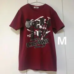 E.YAZAWA ROCK IS LIFE Tシャツ M 矢沢永吉 古着 日本製