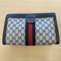 GUCCI オールドグッチ シェリーライン GG セカンドバッグ