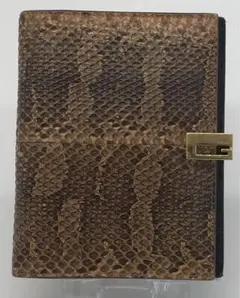 GG074 GUCCI グッチ 手帳カバー 蛇柄