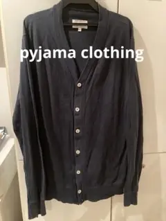 pyjama clothing ブラックカーディガン