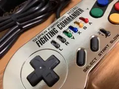 【新品未使用】スーパーファミコン Fighting Commander gold