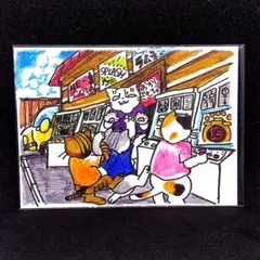 アーティストトレーディングカード(駄菓子屋事件)