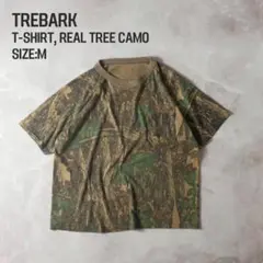 TREBARK 90s リアルツリーカモTシャツ M