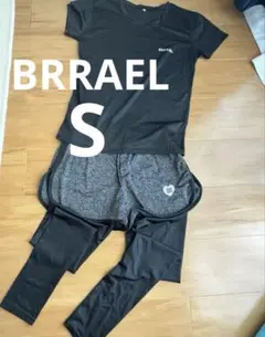 BRRAEL Tシャツとショートパンツセット