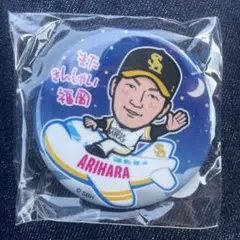 【匿名配送】若鷹ガチャ 缶バッジ 有原航平