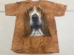 THE MOUNTAIN 犬プリント Tシャツ XL