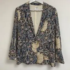 H&M ウィリアムモリス　オーバサイズ　ジャケット　32