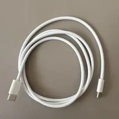 iPhone16 アップル　純正ホワイト USB-C 充電ケーブル
