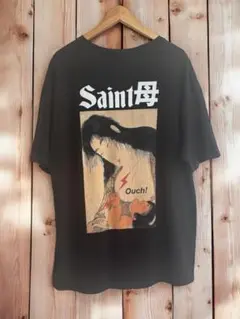 【LONELY／論理】ビッグシルエット SAINT母 浮世絵Tシャツ