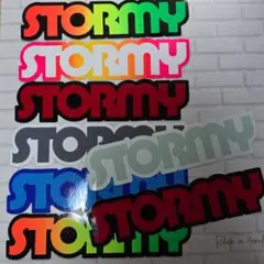 80s STORMY ステッカー ８枚セット
