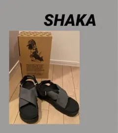 美品　◆ SHAKA シャカ　サンダル 38 24㎝　グレー