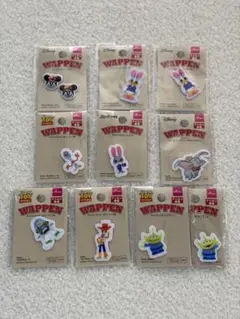 ダイソー　DAISO ワッペン　ディズニー