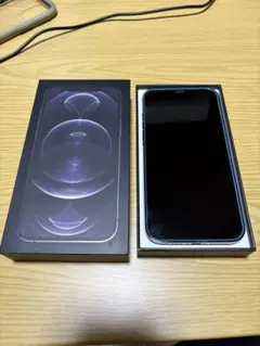 SIMフリー iPhone12ProMAX 128GB 状態良好　グレー