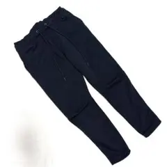 エドウィン　（S）　ボトムス　イージーパンツ　裏起毛　厚手　防寒　ストレッチ　黒