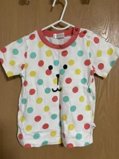 CRAFTHOLIC ドット柄 Tシャツ、ボーダーTシャツセット　100サイズ