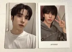 ATEEZ ユノ　トレカ　2枚セット