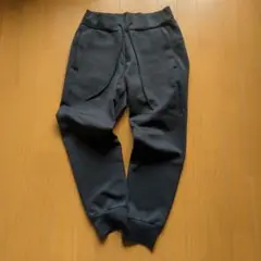 ATTACHMENT ダブルニット ジョガートラウザー ブラック S相当