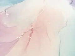 アルコールインクアート　原画　A4サイズ　ユメカワニュアンス　商用利用可