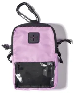 KidonaLab PASS POUCH パスポーチ(リフト券入れ)ラベンダー