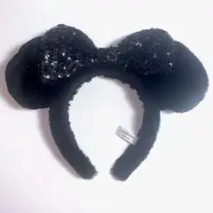 ディズニー カチューシャ ブラック