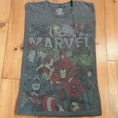 USA Marvel アメコミ Tシャツ グレー 2XL