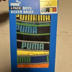 PUMA ボクサーブリーフ4枚セット　Sサイズ（6〜7歳）