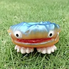 アマプロ 最悪怪獣軍団 トウチューカ ソフビ 未使用品 ミニ凶悪怪獣 ナルトン(紫成型) / 最悪怪獣軍団 展示中 in