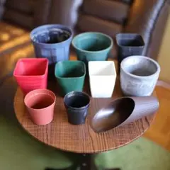 【まとめ】植物鉢+α 14個セット プラスチック ビニール
