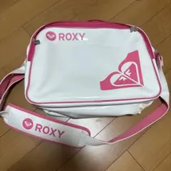 ROXY ショルダーバッグ ホワイト/ピンク