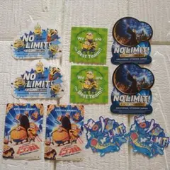 ミニオン NO LIMIT! ステッカーセット他