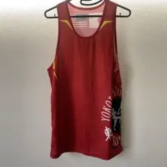 横田ストライダーズ　赤タンクトップ　Sサイズ