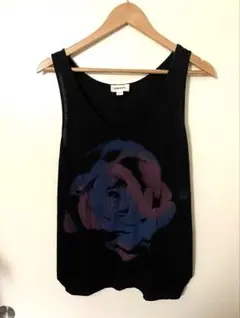 DIESEL Y2K ローズ　タンクトップ　S
