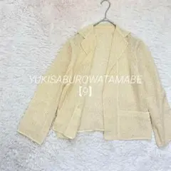 a1268＊YUKISABUROWATAMABE シャツジャケットベージュ【9】