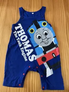 トーマスロンパース 青