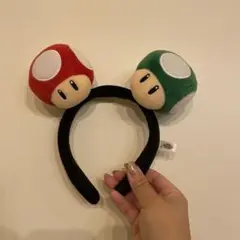 マリオ キノコデザイン カチューシャ