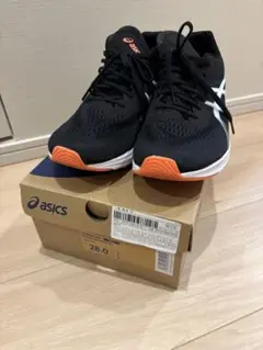 asics TARTHER RP3 28.0cm ブラック/オレンジ