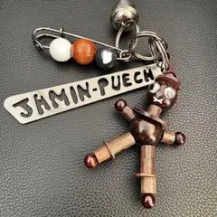 美品✨ジャマンピュエッシュ　ウミガメとヤシの木のキーリング　バッグチャーム Jamin Puech ジャマンピュエッシュ JAMIN PUECH *金魚