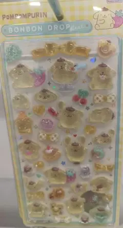 新品 ボンボンドロップシール ポムポムプリン