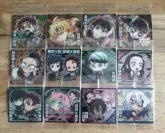 鬼滅の刃ディフォルメシールウエハース13　 ノーマル☆レア☆☆☆　12枚セット