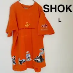 SOHK スクールオブハードノックス Tシャツ 古着 オレンジ