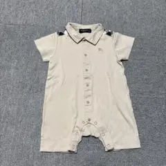 【BURBERRY】半袖ロンパース 70CM