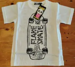 FLAKE スケートボード Tシャツ ホワイト