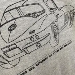 コルベット（corvette）プリント　Tシャツ　XL フルーツ2枚タグ