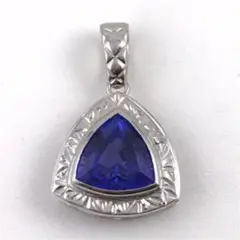 プラチナ pt900 ペンダント タンザナイト7.71ct 8.11 g