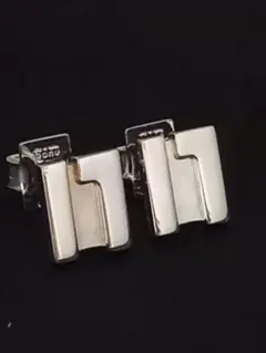 美品 GUCCI グッチ Gロゴ シルバーピアス